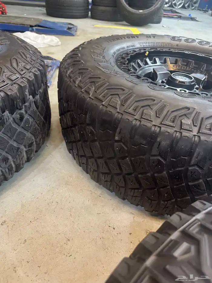 جنوط فيول مقاس 17 مع كفرات حجري ( تم البيع ) 7