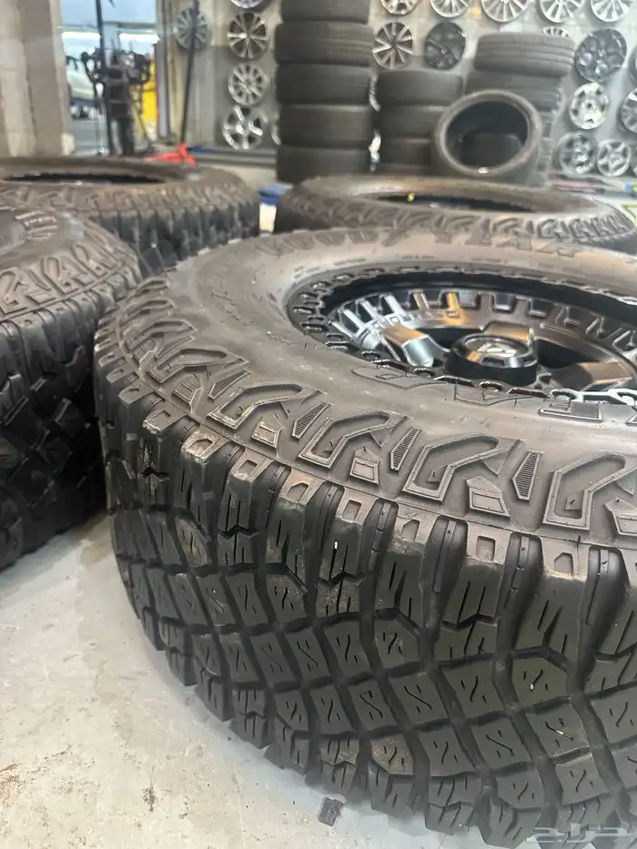 جنوط فيول مقاس 17 مع كفرات حجري ( تم البيع ) 5