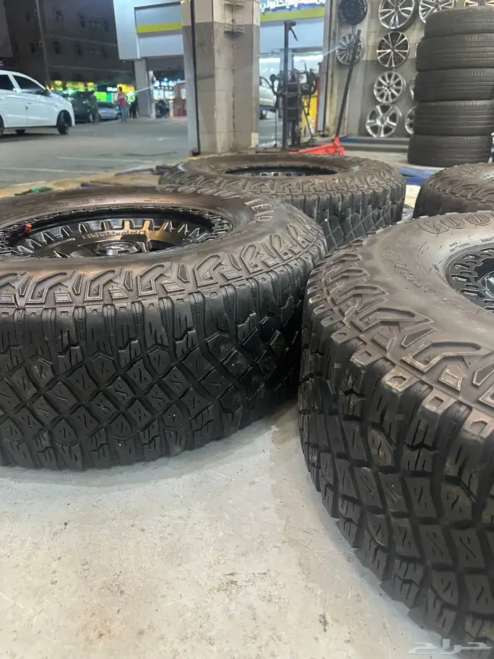 جنوط فيول مقاس 17 مع كفرات حجري ( تم البيع ) 6