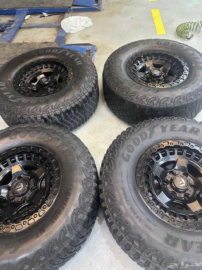 جنوط فيول مقاس 17 مع كفرات حجري ( تم البيع ) 9