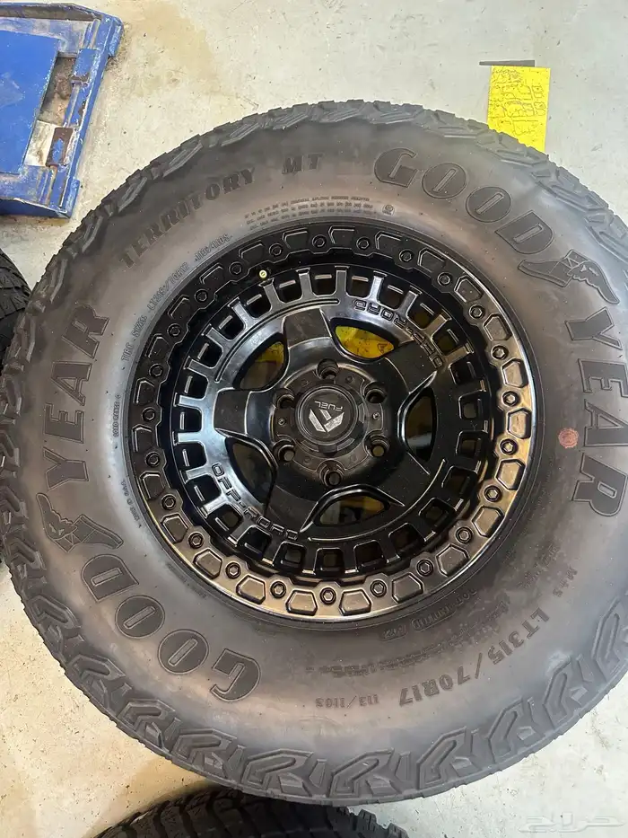 جنوط فيول مقاس 17 مع كفرات حجري ( تم البيع ) 4