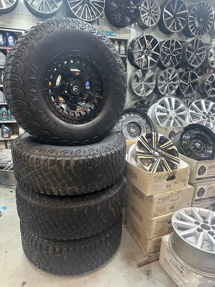 جنوط فيول مقاس 17 مع كفرات حجري ( تم البيع ) 10