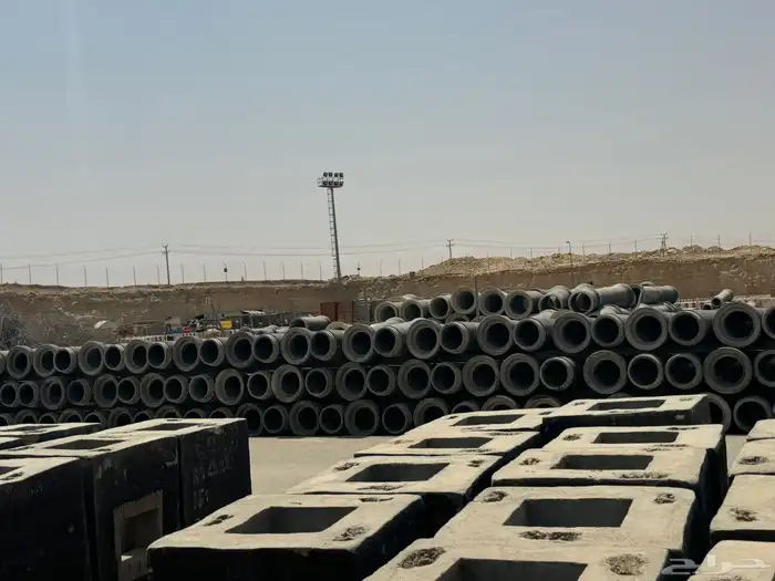 مواسير خرسانية وعبارات سيول 2