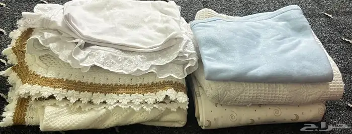 شراشف مواليد نظيفه اطفال 0
