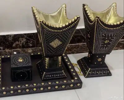بكج اهدائات خشبي مع مباخر حائليه 6