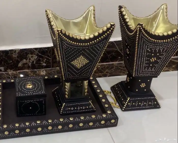 بكج اهدائات خشبي مع مباخر حائليه 6