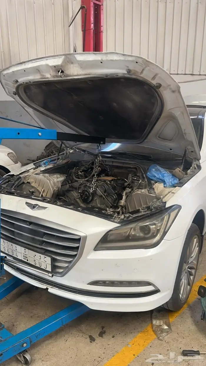 مكينة جينسس من 2012 الى 2024 مستورد شد بلد مع ضمان 7