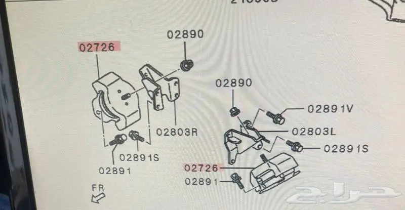 جميع قطع غيار باجيرو ديزل 0