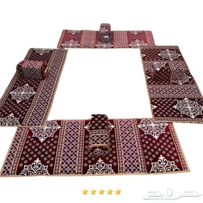 طقم مدات تركي فرشات ارضية للتخييم و الرحلات - 8 قطع 0
