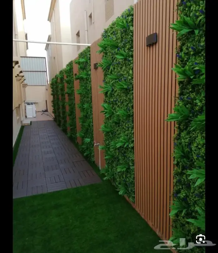 عشب صناعي جداري بأقل الأسعار 3