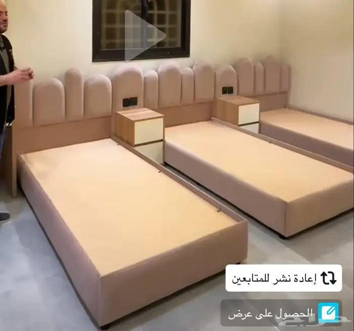 تفصيل تركيب جديد - يوجد غرف نوم جاهزة- و يوجد توصيل لجميع ا 3