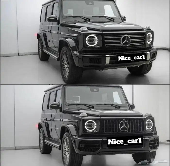 تحويل طارة مرسيدس G500 من 2020 الى 2025 G63 15