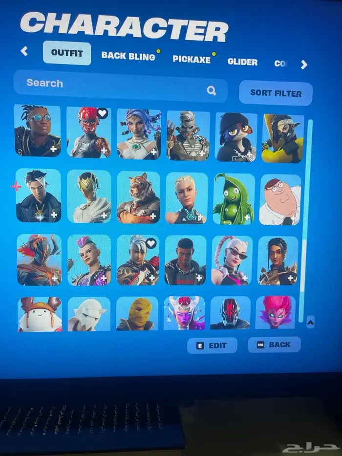 حساب فورت نايت للبيع 1