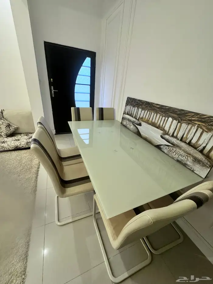 طاولة طعام 6 كراسي 0