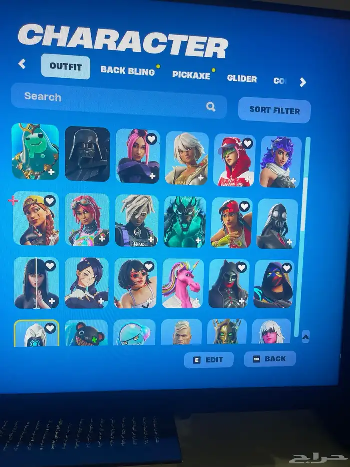حساب فورت نايت للبيع 3