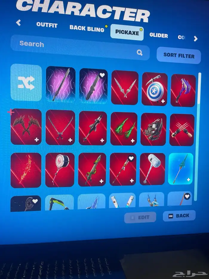 حساب فورت نايت للبيع 5