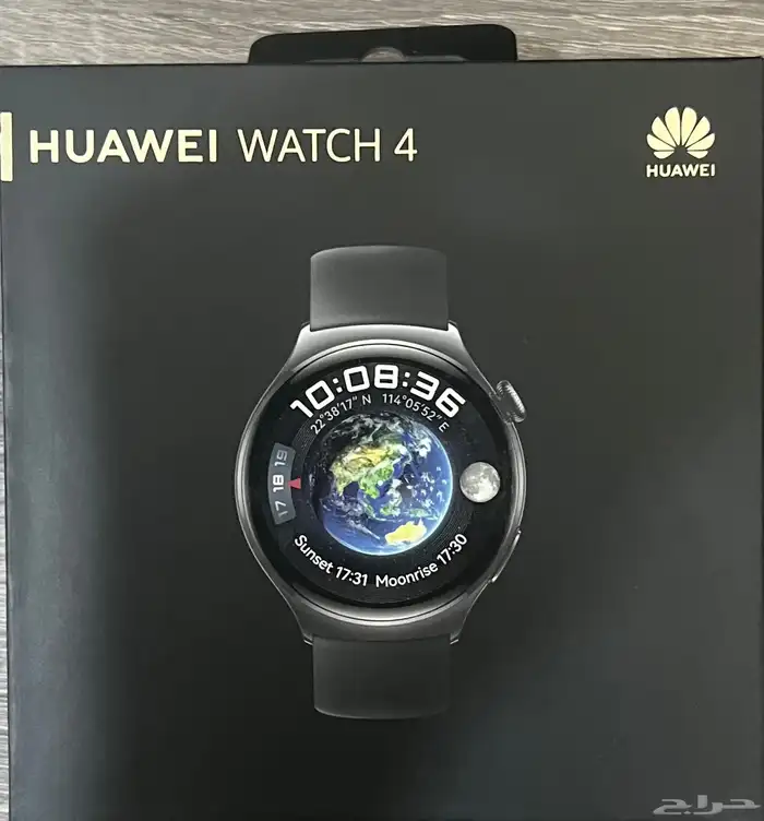 ساعة هواوي واتش 4 لون اسود جديدة  New Huawei Watch 4 0