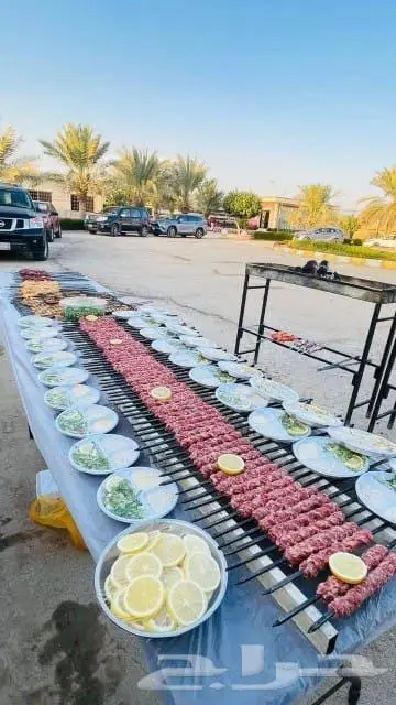 معلم مشويات خارجي مشاوي خارجيه مقلقل حميس دوار السعاده 3