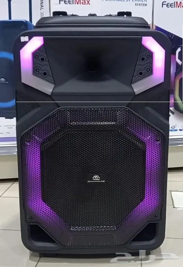 سماعة fl-30050 بشكلها الجميل واضاءتها الراقصة وصوتها النقي 0