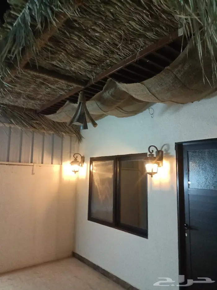 مظلات وسواتر وكراسى سعف النخيل 13