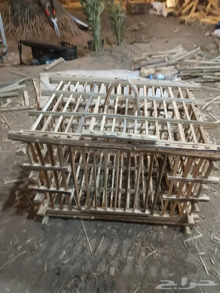 مظلات وسواتر وكراسى سعف النخيل 36