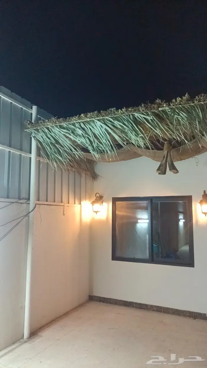 مظلات وسواتر وكراسى سعف النخيل 1