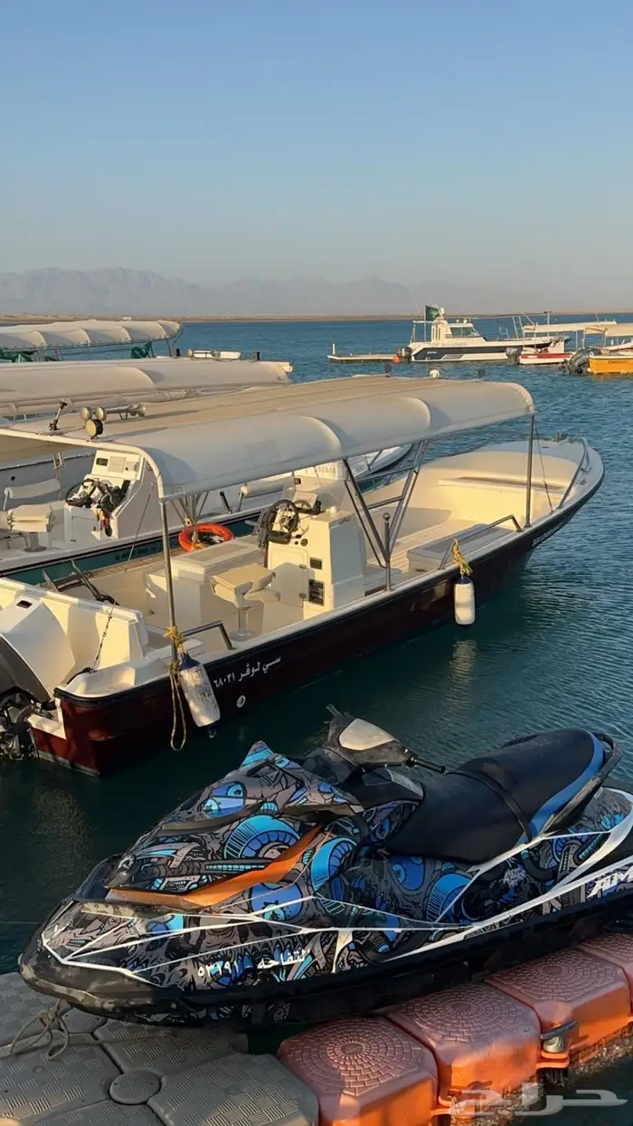 قارب بوت رحلات بحريه sea trip yanbu 9