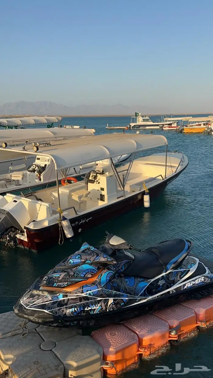 قارب بوت رحلات بحريه sea trip yanbu 0