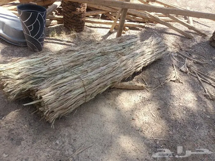 مظلات وسواتر وكراسى سعف النخيل 22