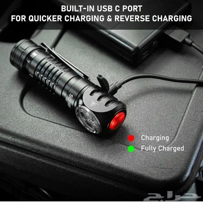 كشاف رأس مدخل الشاحن usb c 7