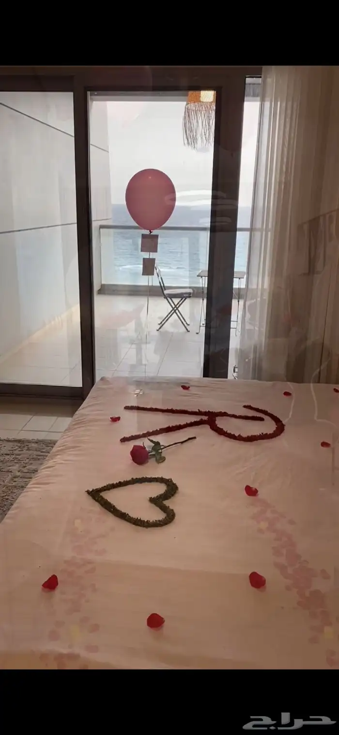 تنسيق ذكرى زواج   غرف عرسان في برج داماك 2