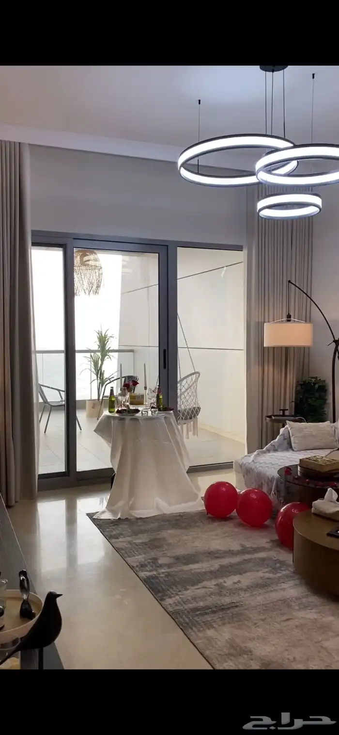 تنسيق ذكرى زواج   غرف عرسان في برج داماك 14