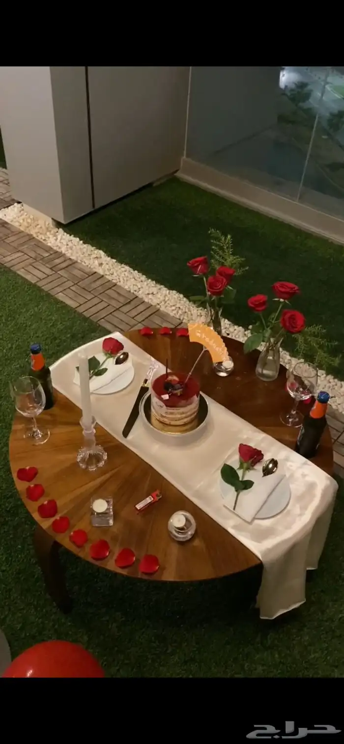 تنسيق ذكرى زواج   غرف عرسان في برج داماك 5