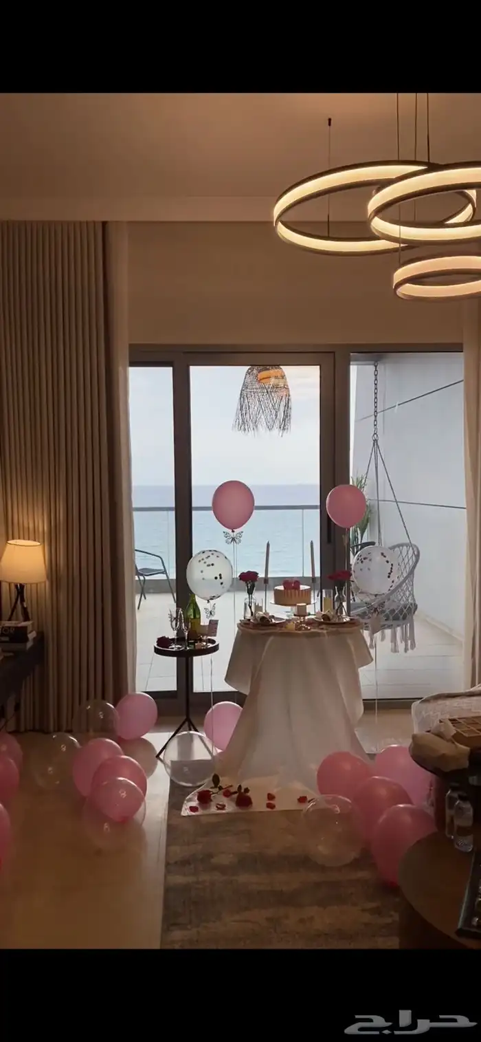 تنسيق ذكرى زواج   غرف عرسان في برج داماك 0