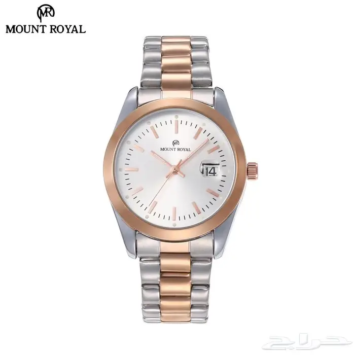 ساعة استيل فخمة بجودة عالية ضمان سنتين 0