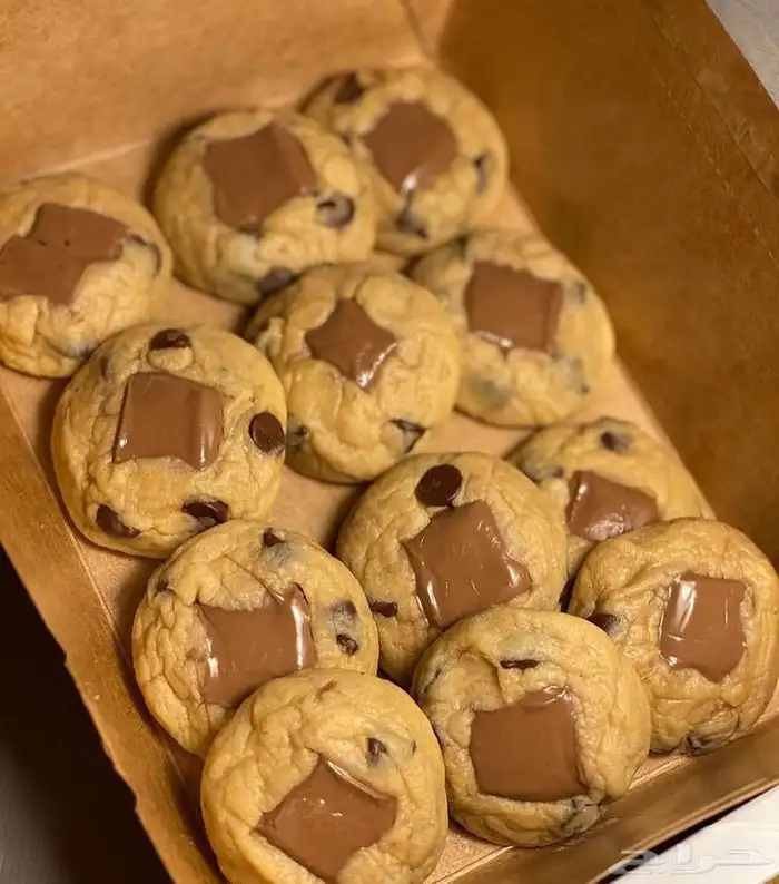 كوكيز طري وفرش الطلبات كل يوم متوفره الحجز بدري 1