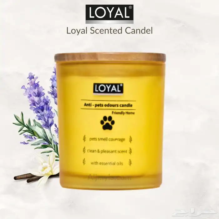 شمعة لويال شمعة عطرية بزيوت طبيعية   LOYAL Scented Candel 2