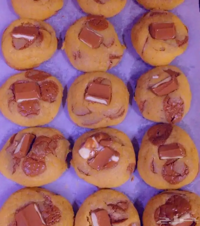 كوكيز طري وفرش الطلبات كل يوم متوفره الحجز بدري 0