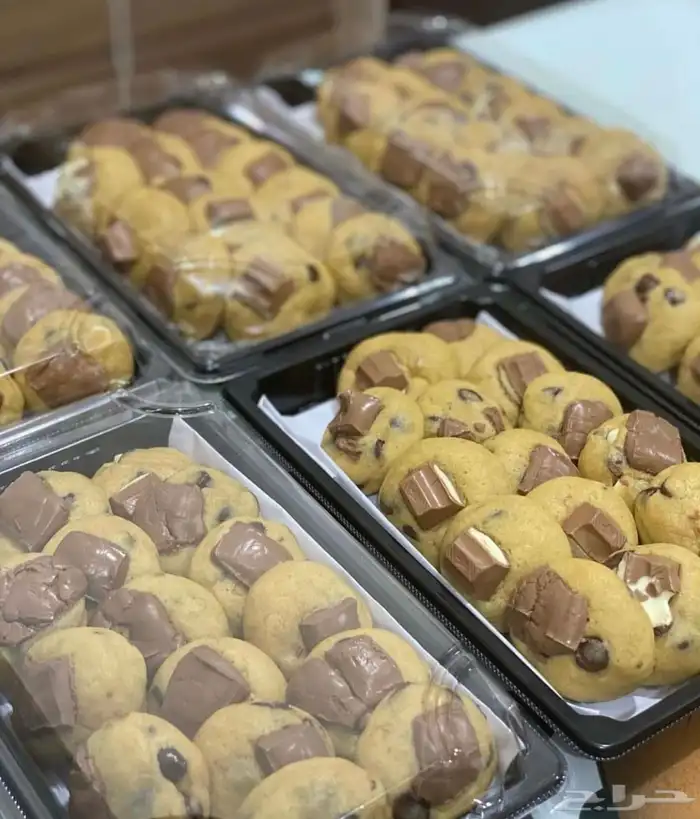 كوكيز طري وفرش الطلبات كل يوم متوفره الحجز بدري 3