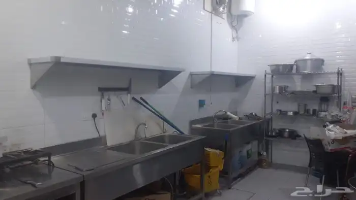 استيل تفصيل طاولة دولاب مدخنة هود ثلاجة رف استيل صفاية 2