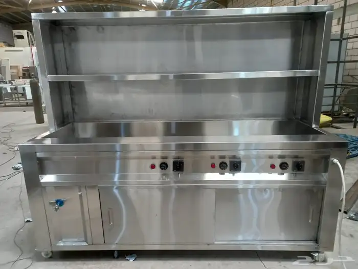 استيل تفصيل طاولة دولاب مدخنة هود ثلاجة رف استيل صفاية 21