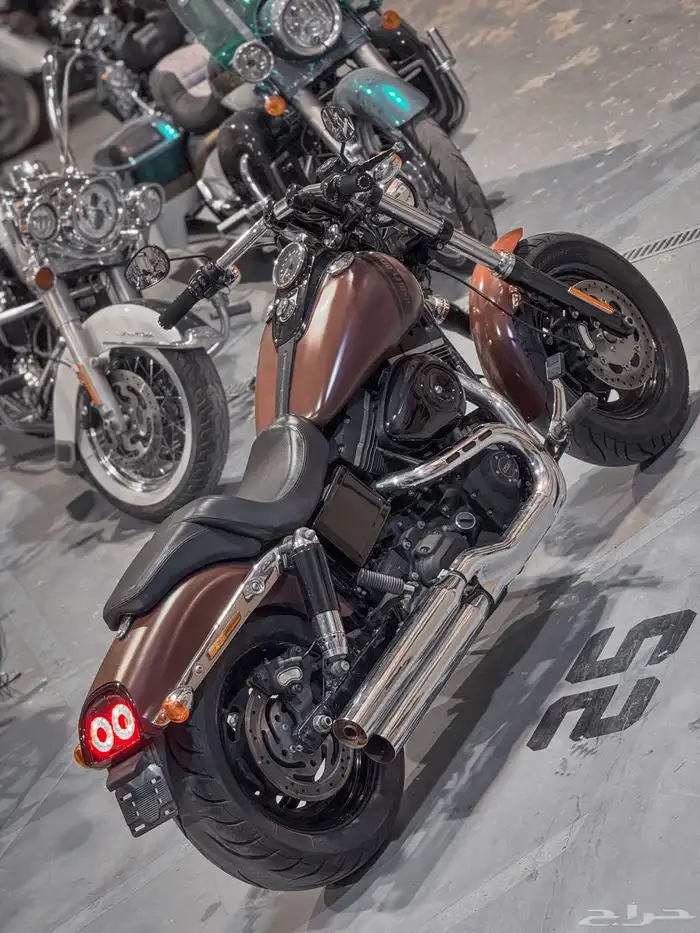 هارلي فاتبوب Harley Davidson FatBob 2017 0