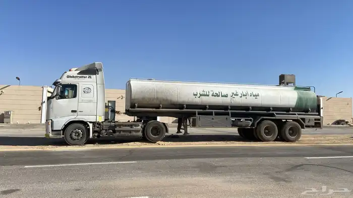 تريلة ماءللايجار 0