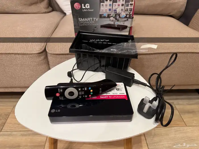 تحويل التلفزيون العادي إلى ذكي   مع ريموت ذكي  LG SP820 11