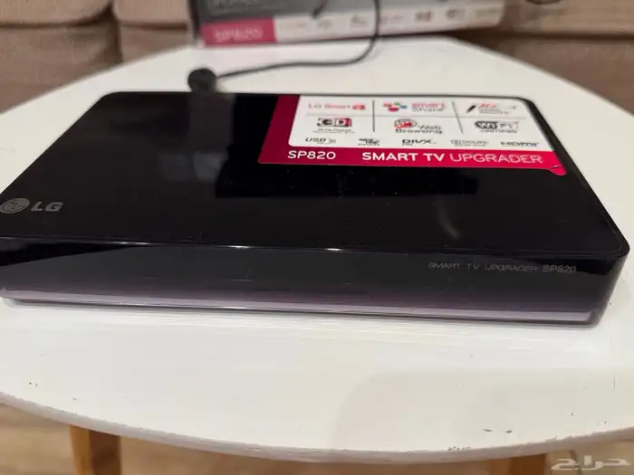 تحويل التلفزيون العادي إلى ذكي   مع ريموت ذكي  LG SP820 17