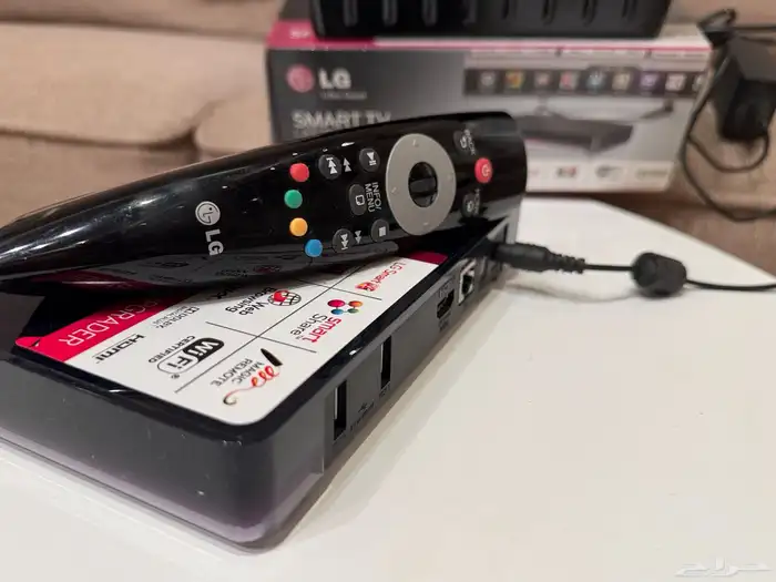 تحويل التلفزيون العادي إلى ذكي   مع ريموت ذكي  LG SP820 14