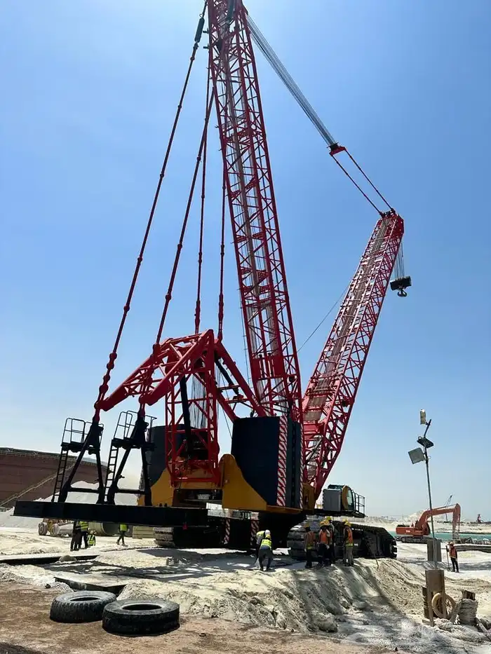 SCC6500A Crawler Crane 650 Tons Lifting Capacity 3