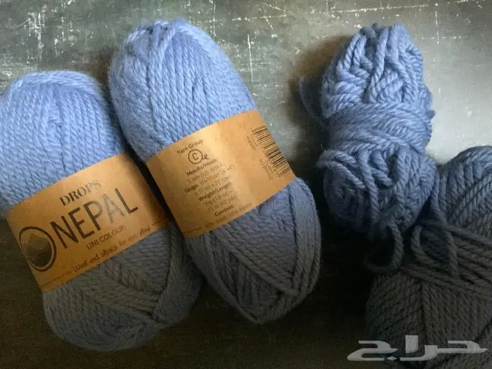 خيوط صوف أصلي وناعم 30 ريال بس كلهم 3