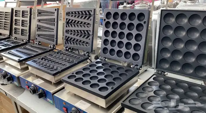 مكينة وافل آلة بان كيك سخان صوص شوكلات افران كوكيز كوفي فرن 4