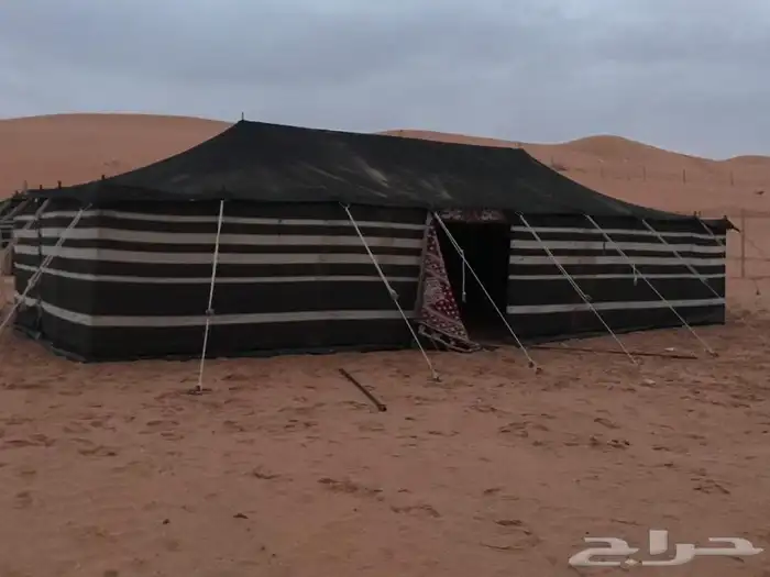 سلام عليكم يوجد لدينة بيوت شعر كل مقاسات وخيام كل مقاسات وف 4
